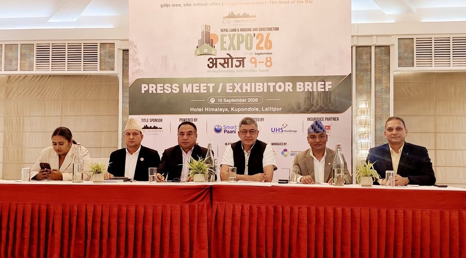 असोज १ देखि काठमाडौंमा नवौँ नेपाल घरजग्गा तथा निर्माण प्रदर्शनी हुँदै