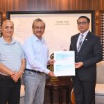 भोटेकोशी बाढीपीडितका लागि रिद्धिसिद्धि र सौर्य सिमेन्टले दिए १ करोड १ लाख