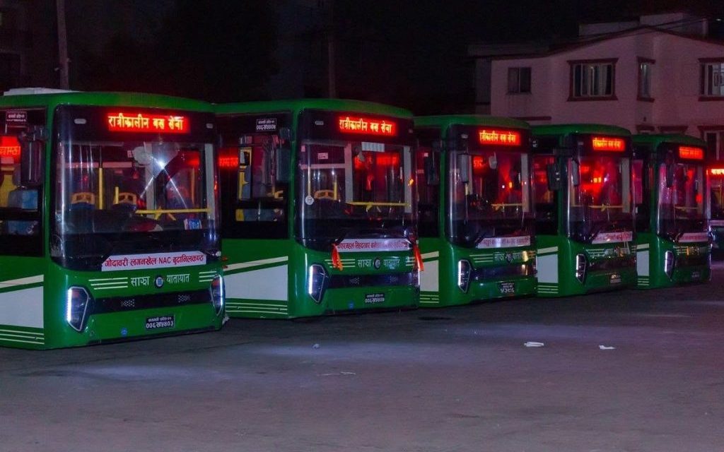 काठमाडौं उपत्यकामा रात्रिकालीन बस सेवा विस्तार