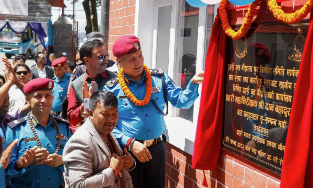 जेनजी आन्दोलनपछि पुनर्निर्माण भयो गौशाला प्रहरी चौकी