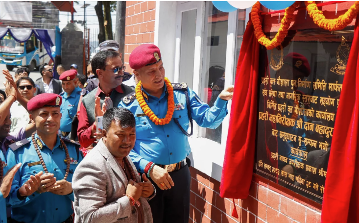 जेनजी आन्दोलनपछि पुनर्निर्माण भयो गौशाला प्रहरी चौकी