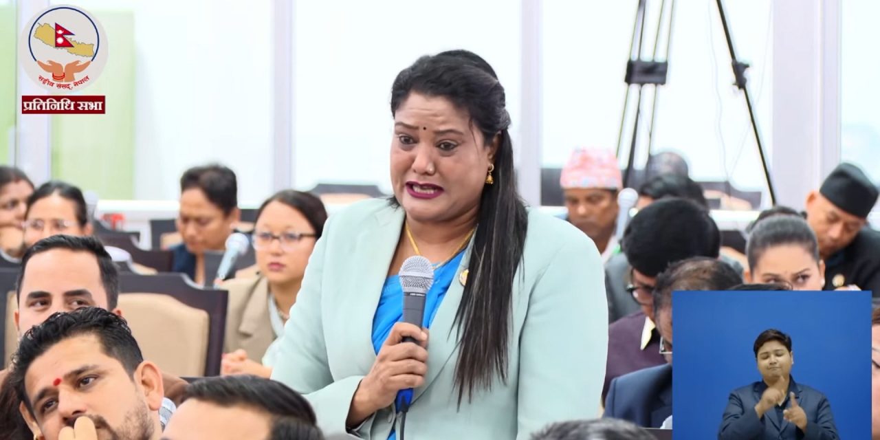 ‘छोराको लासमाथि सांसद पद साटेको होइन, एउटी आमाको छातीको पीडा र ममतामाथि राजनीतिक आक्रमण नगर्नुस : सांसद खतिवडा
