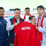 एसियन गेममा सहभागी हुने उसु खेलाडीलाई पूर्वमन्त्री महर्जनद्वारा बिदाइ
