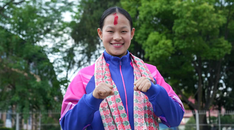 एसियन गेम्समा एरिकाको स्वर्ण यात्रा सेमिफाइनलमै रोकियो