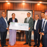 भोटेकोशी बाढीपीडितका लागि नेपाल टेलिकमका कर्मचारीले जुटाए २ करोड २ लाख तलबबाट योगदान कटाएर प्रधानमन्त्री दैवी प्रकोप उद्धार कोषमा सहयोग