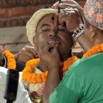 मध्यपुर थिमिमा सम्पन्न भयो ऐतिहासिक जिब्रो छेड्ने जात्रा