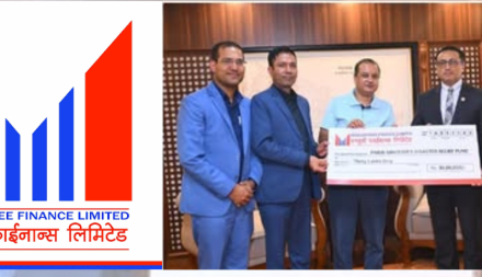 मञ्जुश्री फाइनान्सद्वारा विपद् प्रभावितका लागि ३० लाख सहयोग