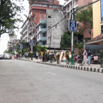 माइतीघरमा आन्दोलनकारीका टेन्ट हटाइयो, थापाथलीतर्फको सडक खुला