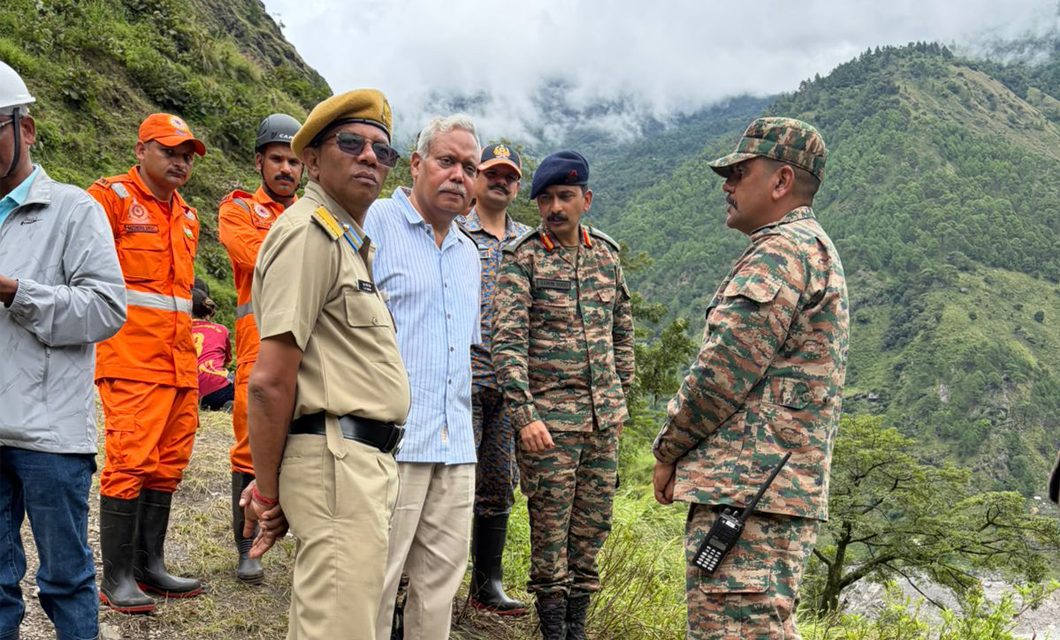 स्याफ्रुबेँसी पुगे भारतीय राजदूत श्रीवास्तव, चिलिमे सुरुङ उद्धारको निरीक्षण