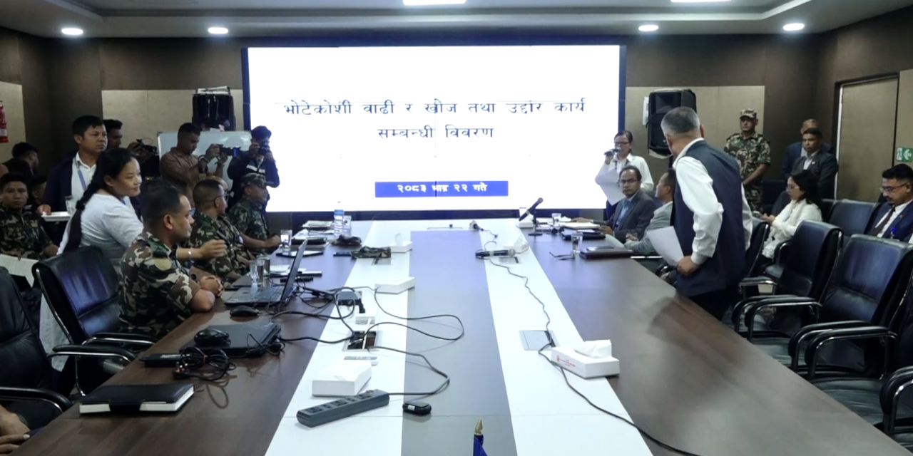 ब्रेक थ्रू नभएसम्म जलविद्युत आयोजनाका टनेलमा उद्धार नरोकिने : नेपाली सेना