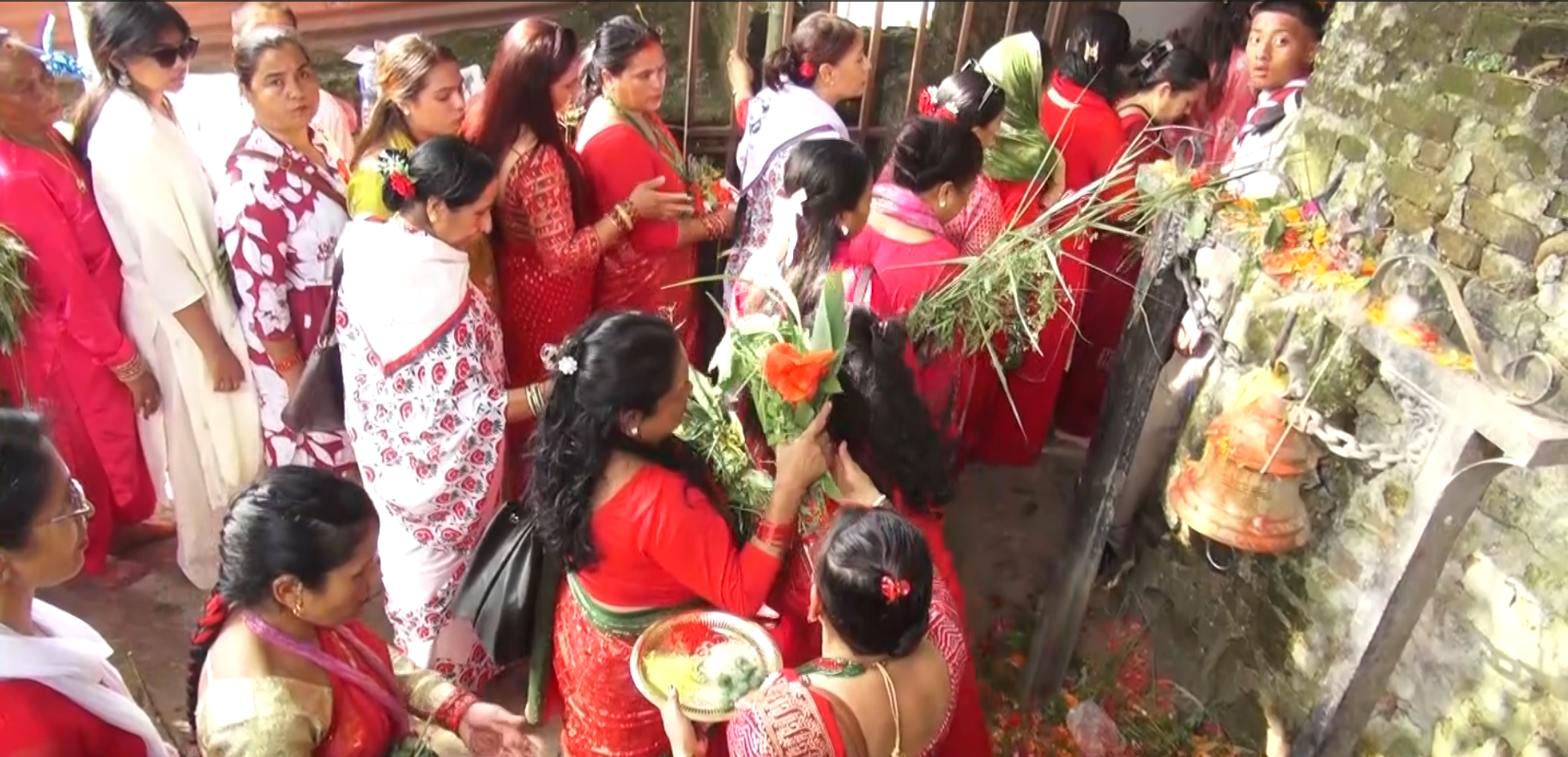 तीजपछि ऋषिपञ्चमीको विधि, सप्तऋषिको पूजा गर्दै महिलाहरू