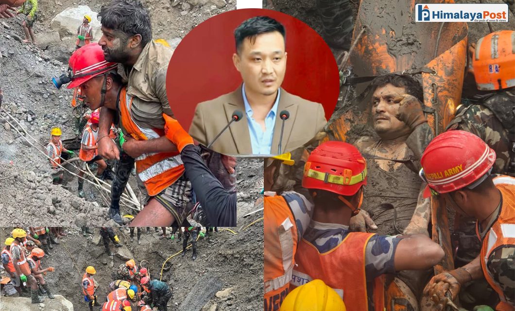 भोटेकोशी बाढीपछि सुरुङमा फसेका दुई जनाको १० दिनपछि जीवितै उद्धार : गृहमन्त्री भन्छन् आशाको किरण जोगियो