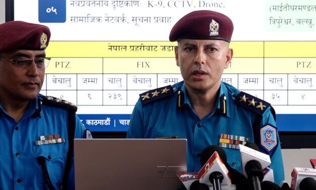 चाडपर्वमा काठमाडौंको सुरक्षा कडा, १ हजार २४२ सीसीटिभी र ३ ड्रोनबाट निगरानी