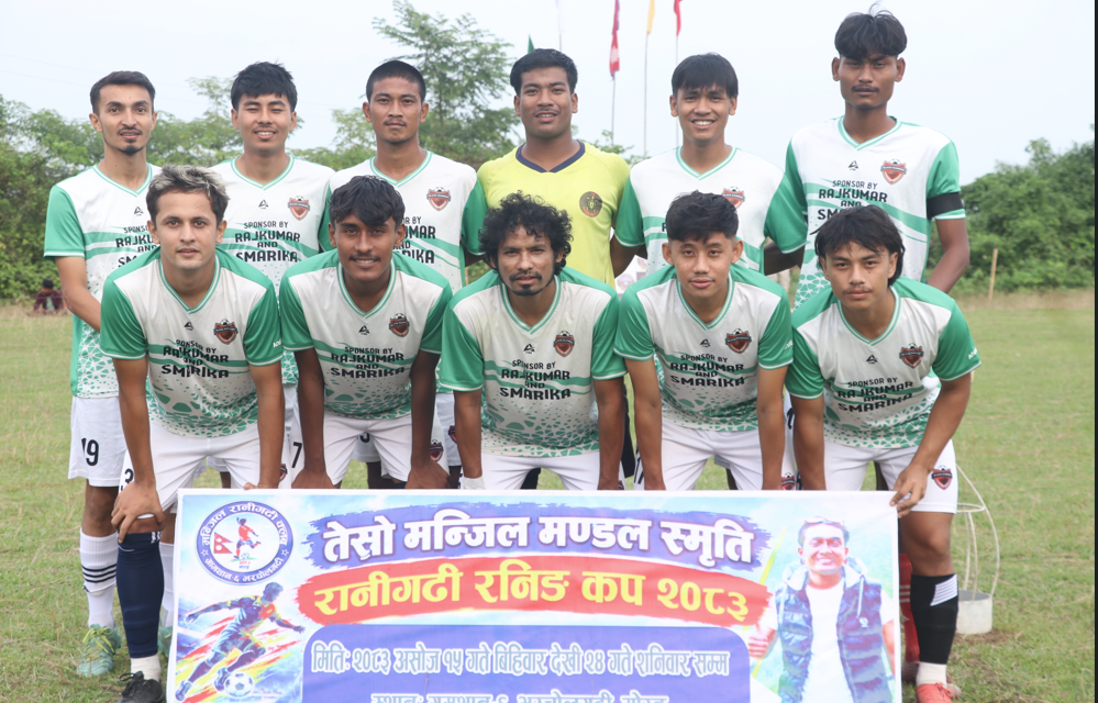 ब्ल्याक डायमण्ड मन्जिल स्मृति फुटबलको फाइनलमा, उपाधिका लागि आयोजकसँग भिड्ने