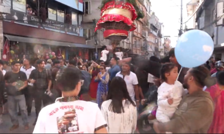 उल्टो रथ र मौलिक परम्परासहित हाँडीगाउँको जात्रा सम्पन्न