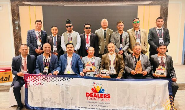 ‘युनाइटेड डिलर्स समिट २०८३’ थाइल्याण्डमा सम्पन्न, नयाँ लुब्रिकेन्ट सार्वजनिक