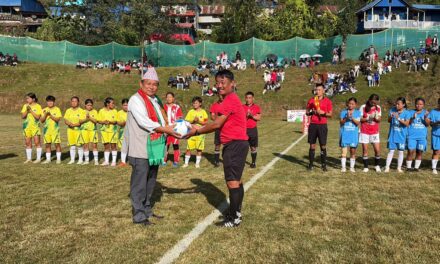 मादीमा महिला फुटबल प्रतियोगिता सुरु, विजेतालाई ३ लाख पुरस्कार