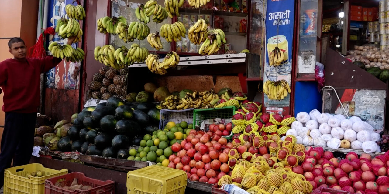 दसैंको रौनकसँगै काठमाडौंमा बढ्यो फलफूलको व्यापार