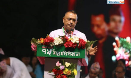 सबै नेता उस्तै हुन्’ भन्ने भाष्यकै परिणाम भदौ २३ र २४ : सभापति थापा