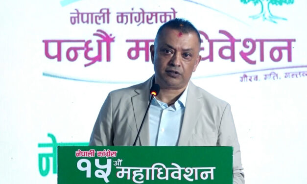 कांग्रेसमा सबै गुटबन्दी अन्त्य भयो : सभापति थापा