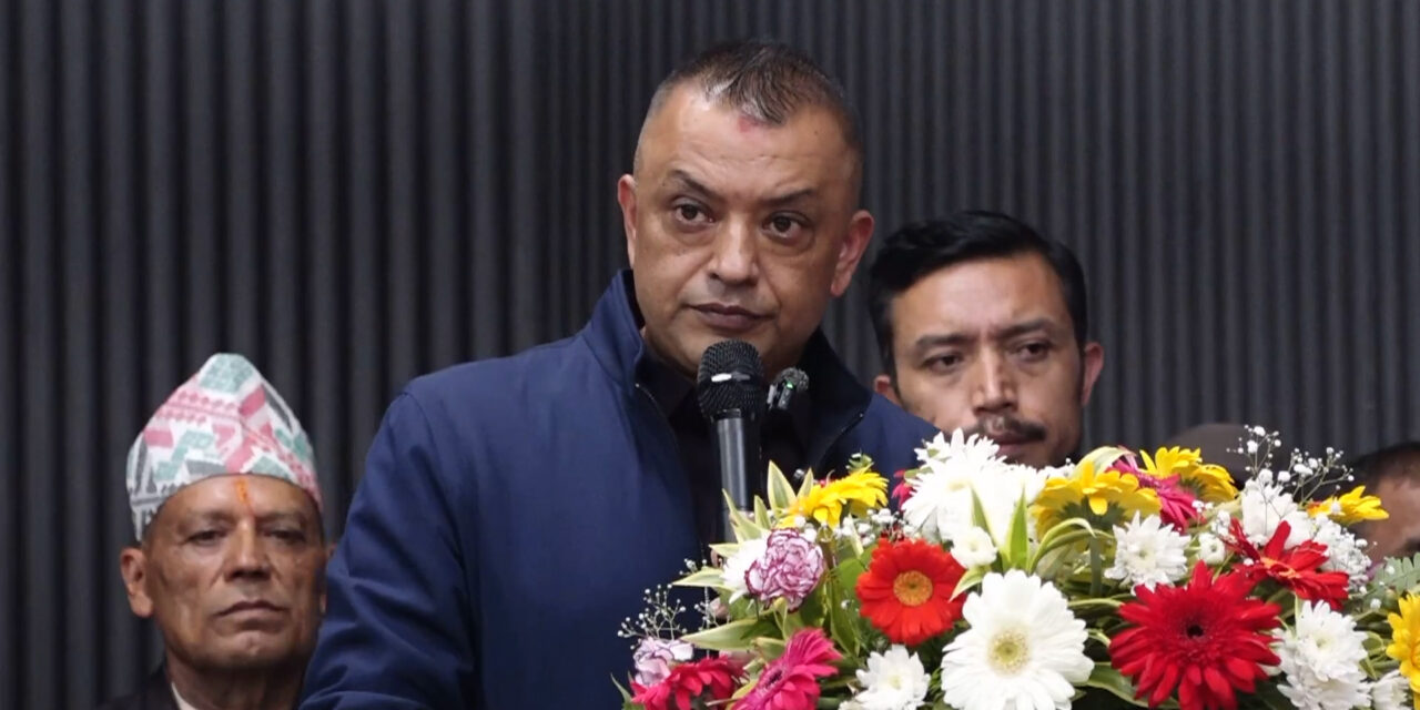 सभापतिको शपथपछि गगन थापाले भने, ‘कांग्रेसलाई जनतासँग जोड्छौँ