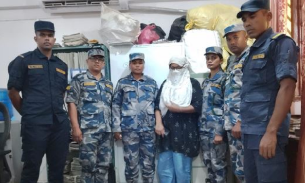 भैरहवा नाकामा साढे दुई करोडको सुनजडित गरगहना बरामद