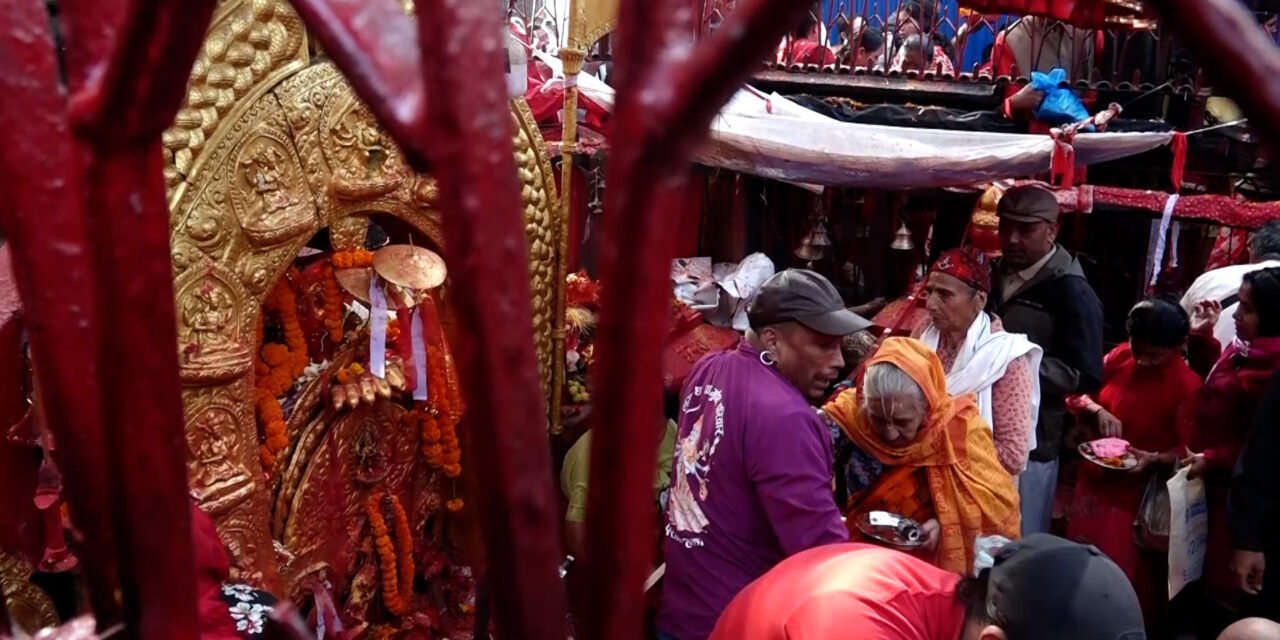 महाअष्टमीको रौनक : काठमाडौंका शक्तिपीठमा दर्शनार्थीको घुइँचो
