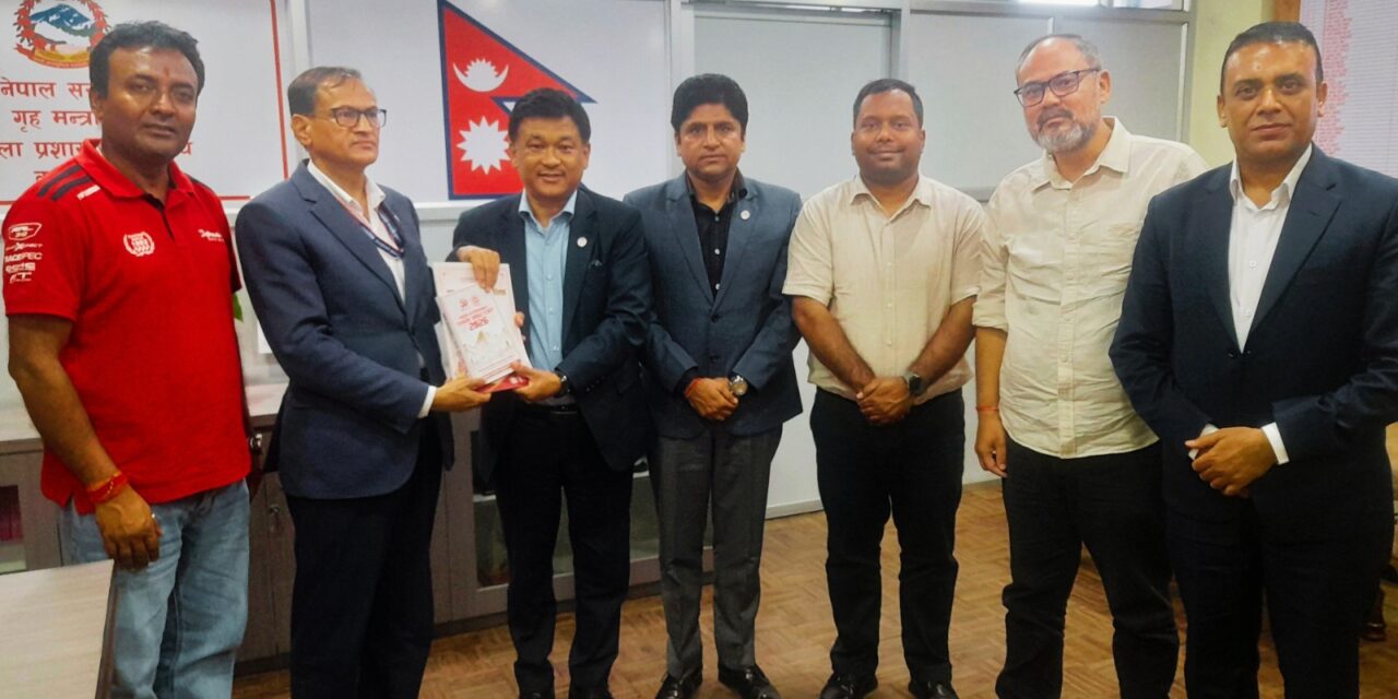 सवारी साधन दर्ता प्रक्रियाका सम्बन्धमा काठमाण्डौ जिल्ला प्रशासन कार्यालय र नाडाविच छलफल