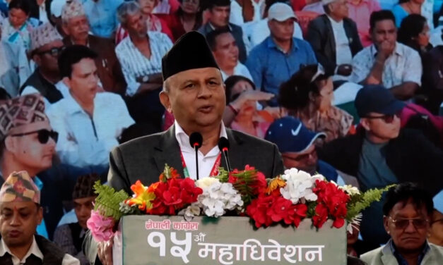 लोकतन्त्र जोगाउन लोकतान्त्रिक र वामपन्थी शक्ति एकजुट हुनुपर्छ : शंकर पोखरेल