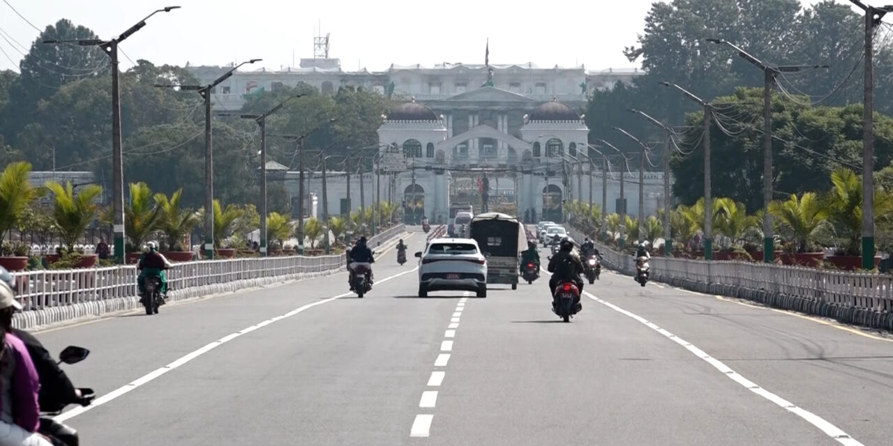 काठमाडौंका सडकमा सवारी चाप न्यून, राजधानी सुनसान
